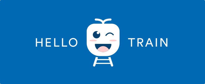 Hello train logo - NMBS