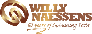 Willy Naessens logo - 60 years of Swimming Pools