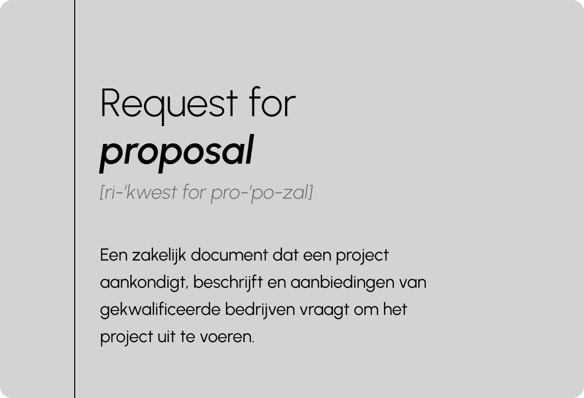 rfp definitie