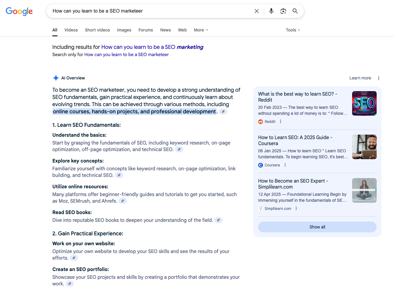 Google ai overview