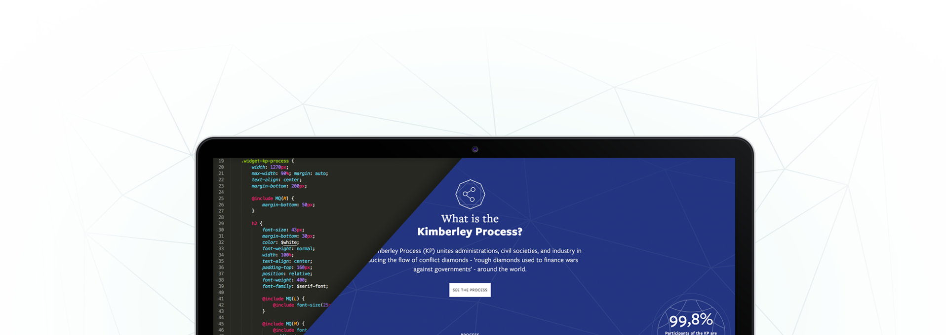 Duo - Kimberley Process - Nieuwe website