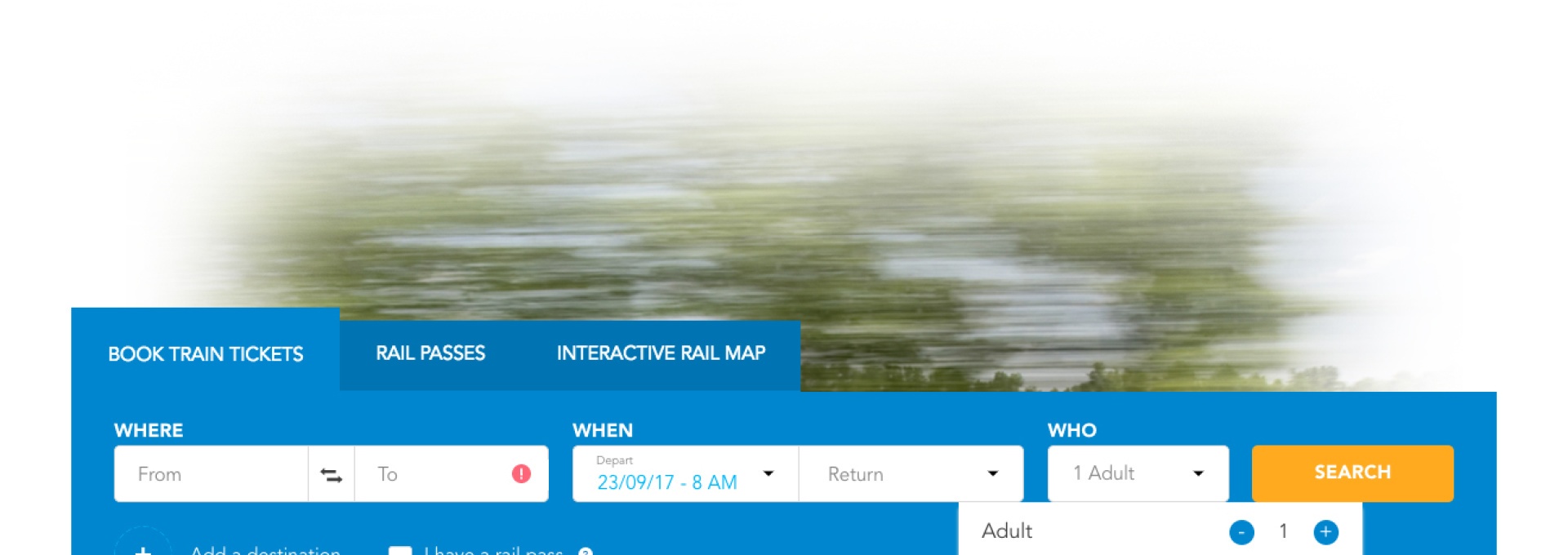 Rail engine - Homepage - Duo