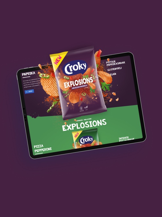 Croky - interactieve belevingssite