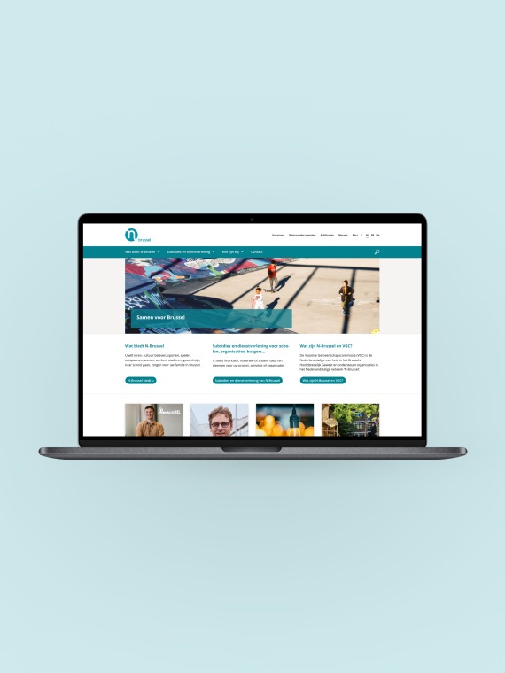 VGC website laptop
