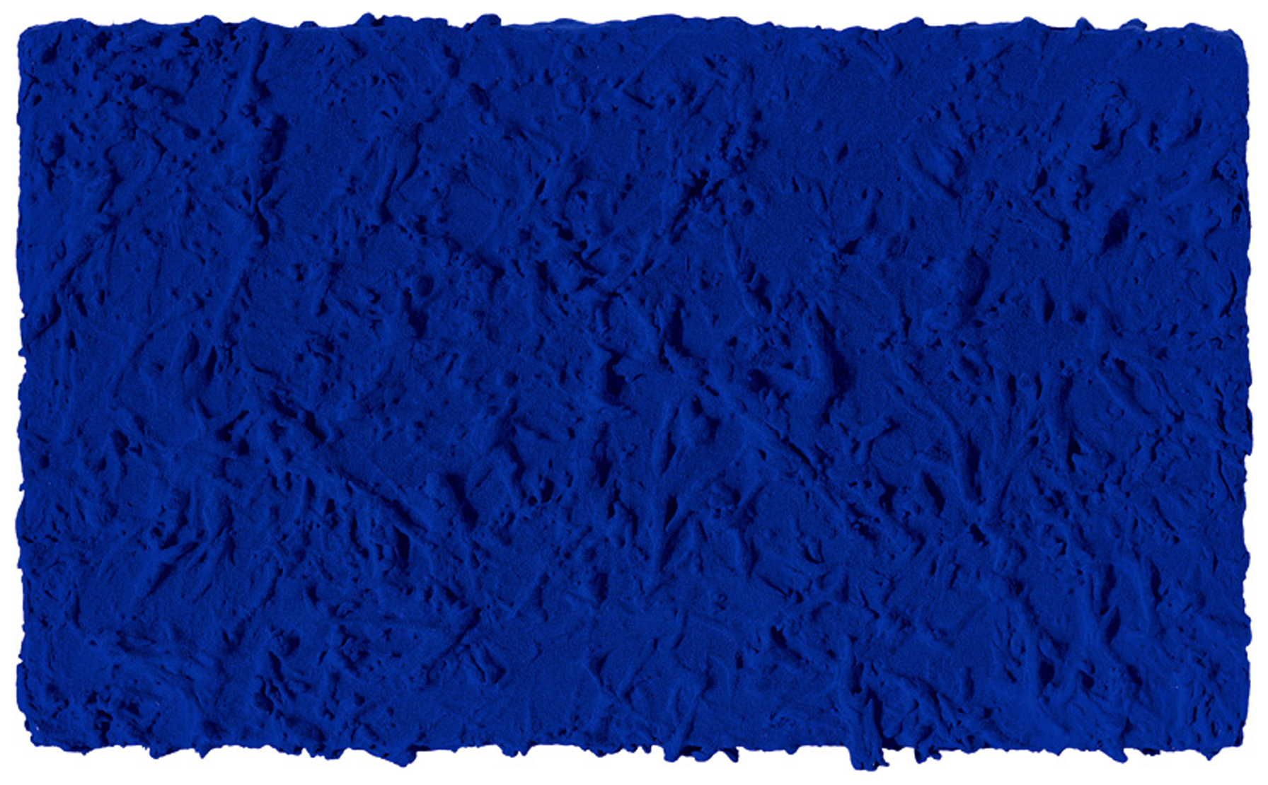Yves Klein, monochrome bleu sans titre, IKB 