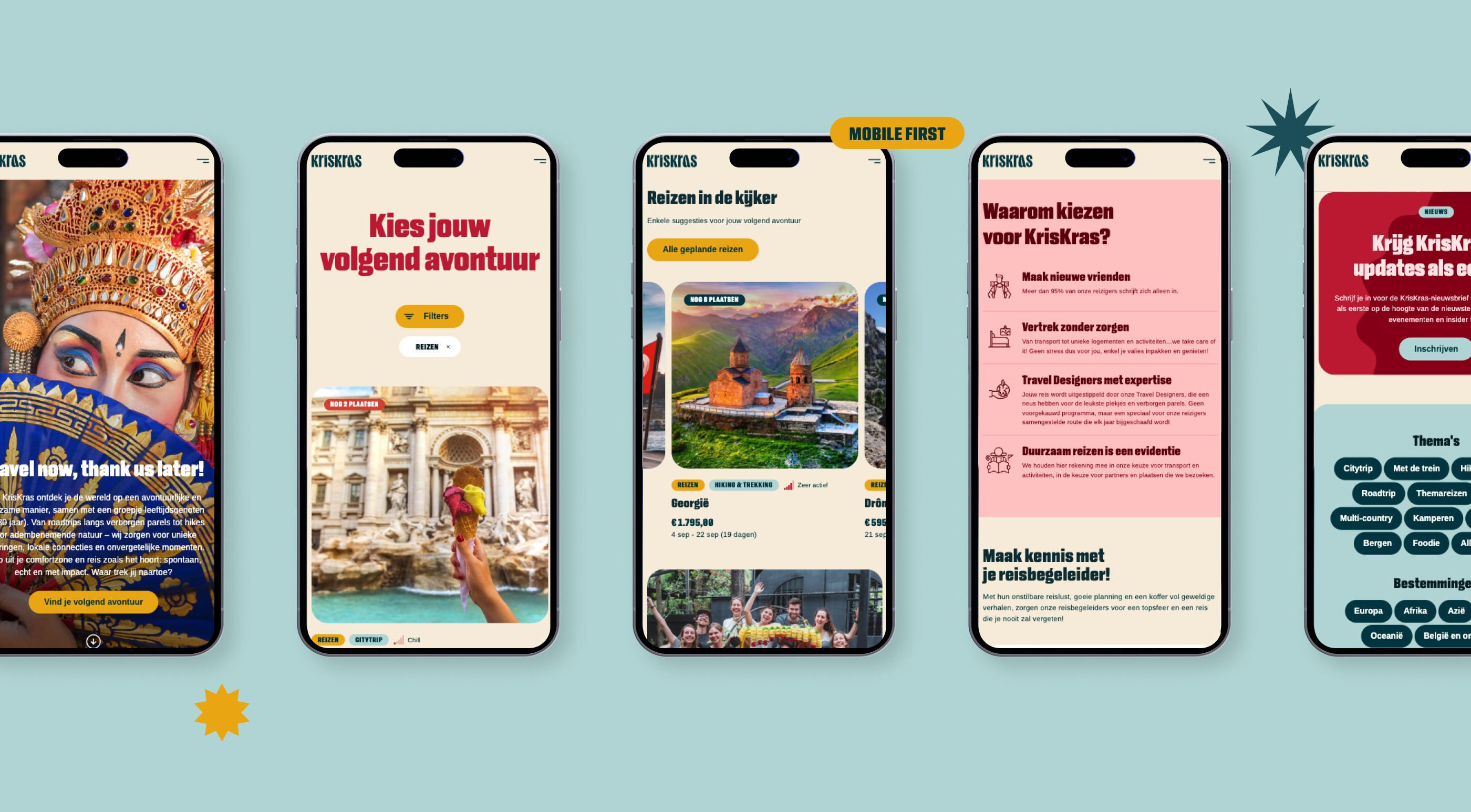 KrisKras - mobile first