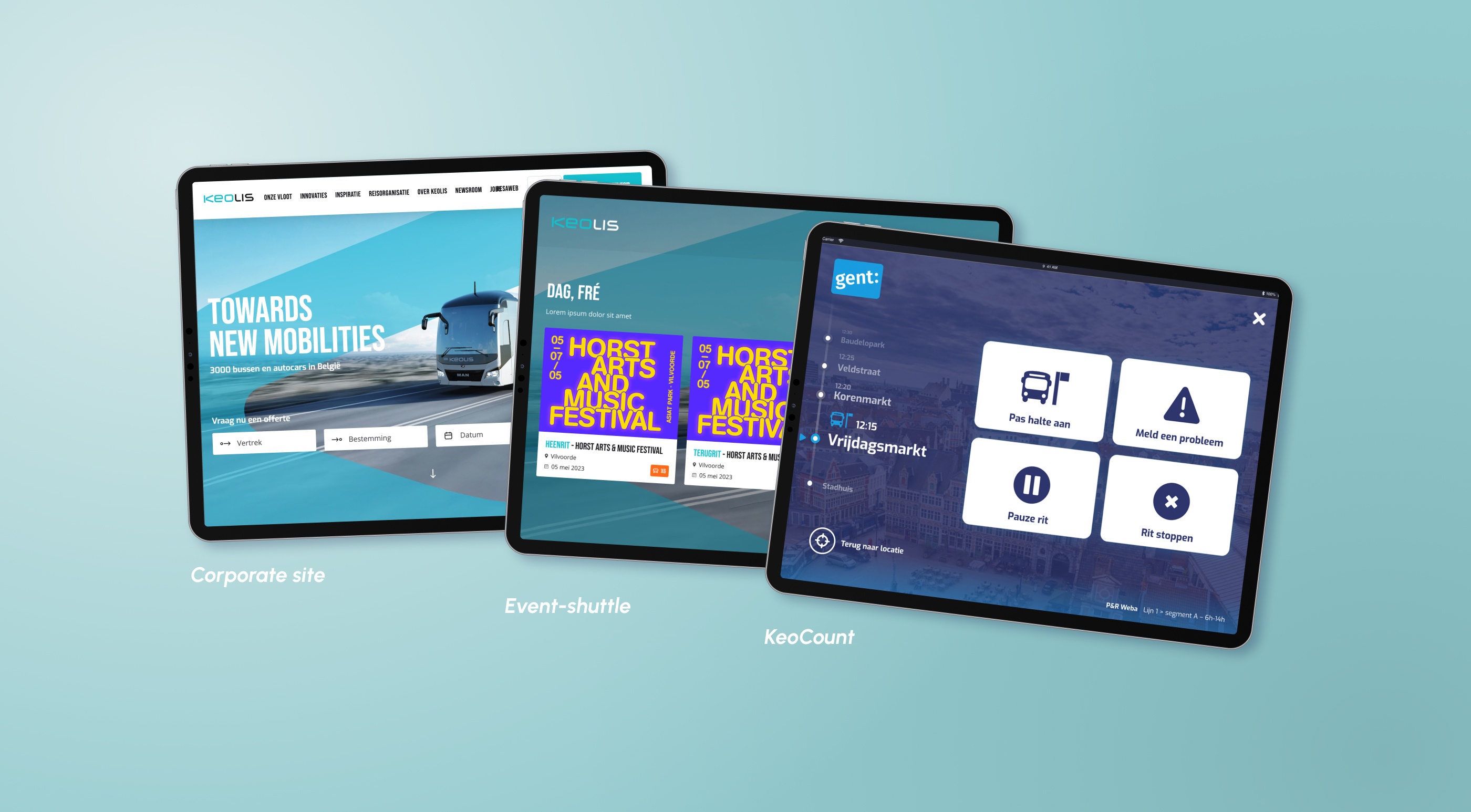 Keolis 3 applicaties